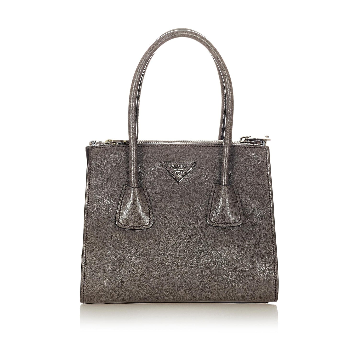 Prada Vitello Twin Pocket Satchel Style 4 - Ewore Bags
