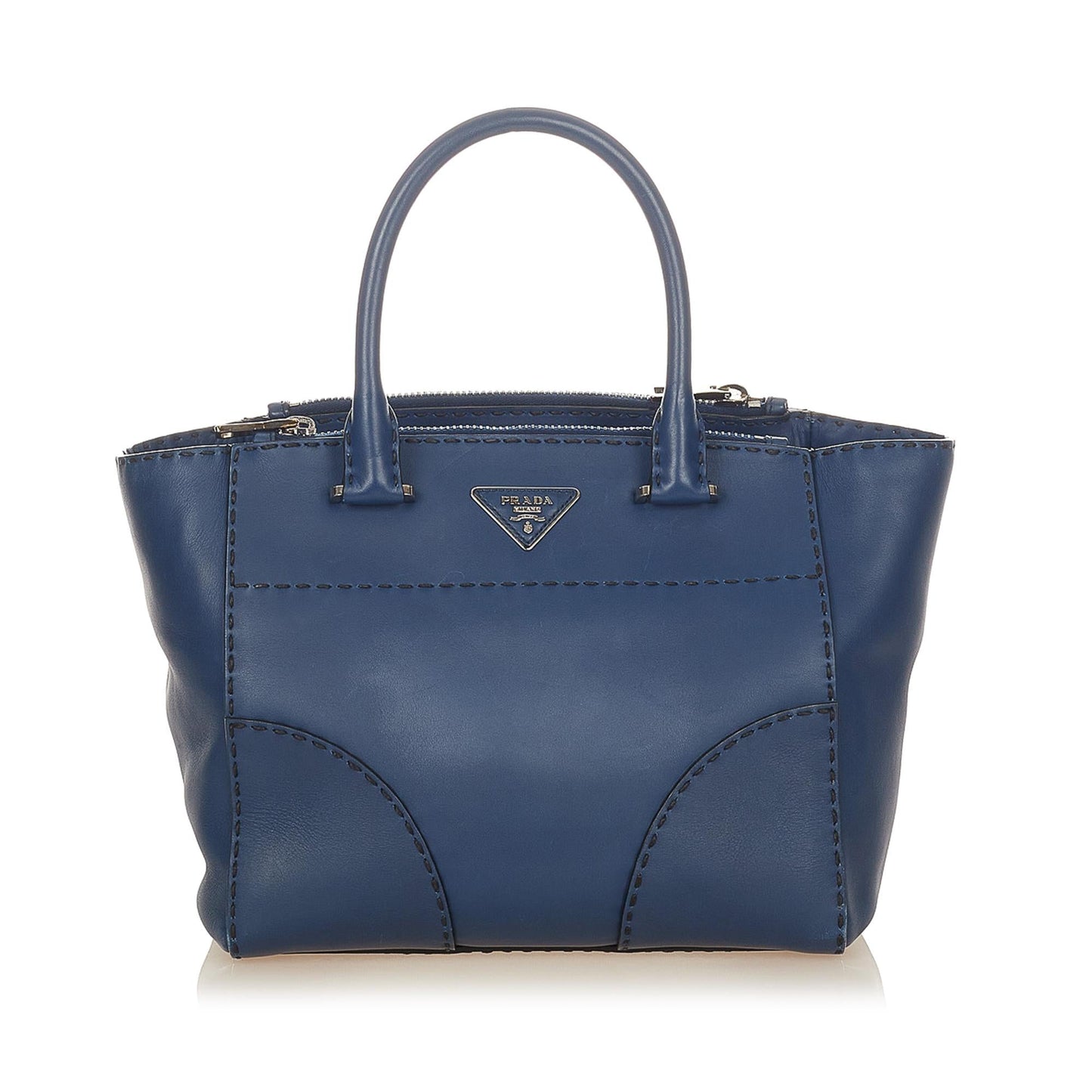 Prada Vitello Twin Pocket Satchel (SHG-31802)