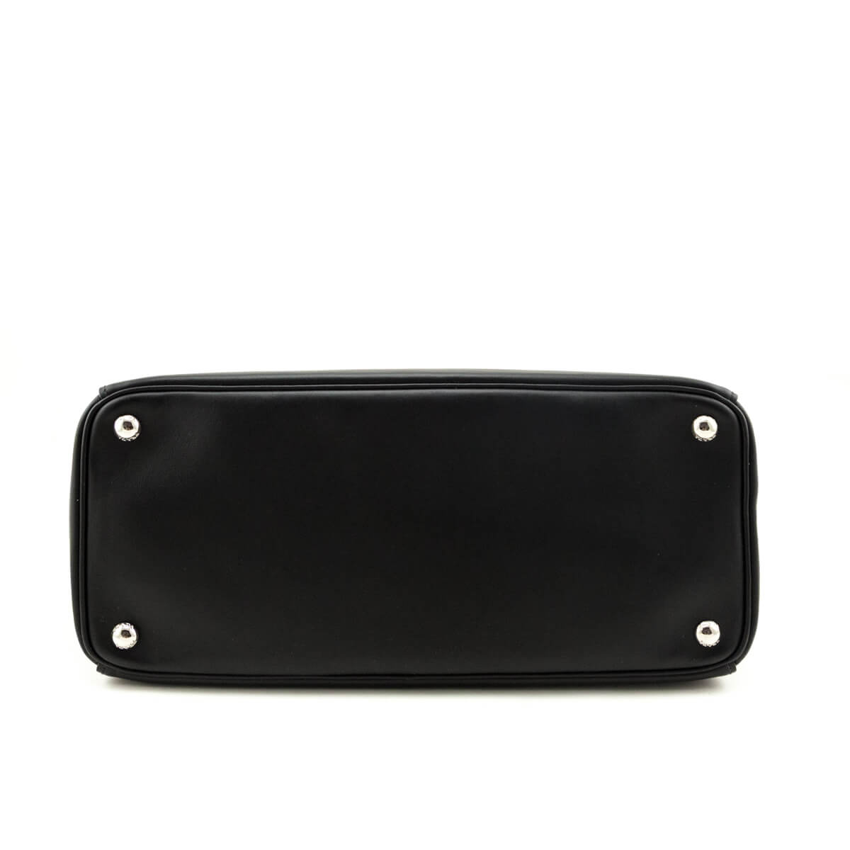 Prada Black City Calf Medium Galleria Double Zip Tote