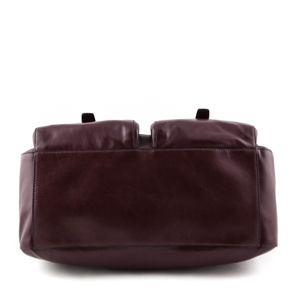 Prada Granato Soft Calfskin Pattina Messenger Bag