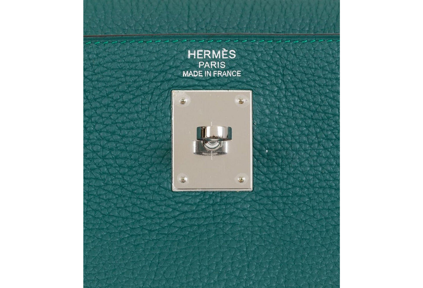 Hermes Malachite & Palladium Kelly