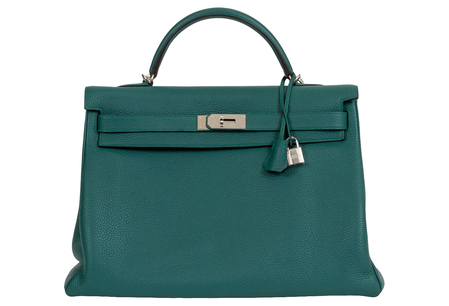 Hermes Malachite & Palladium Kelly