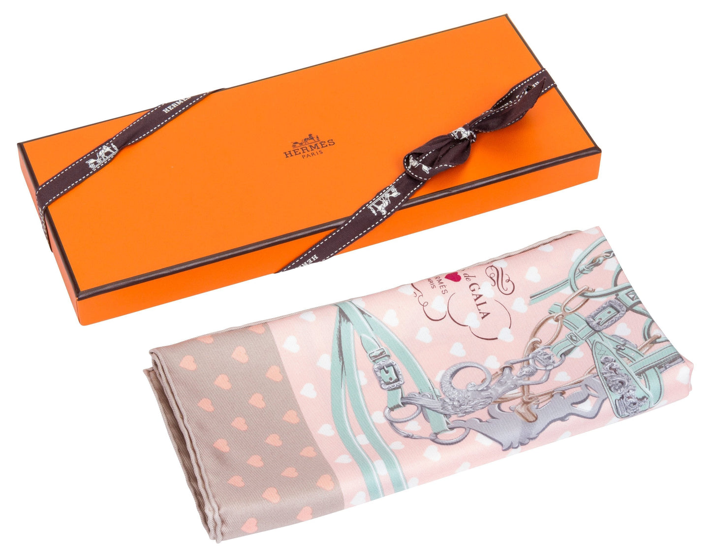 Hermes Brides de Gala Pochette Scarf