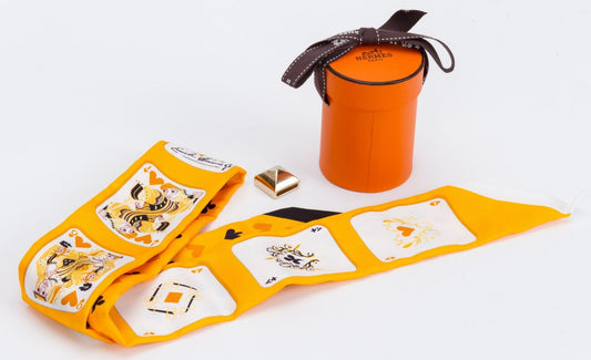 Hermes Yellow Jeu de Cartes Medor Twilly