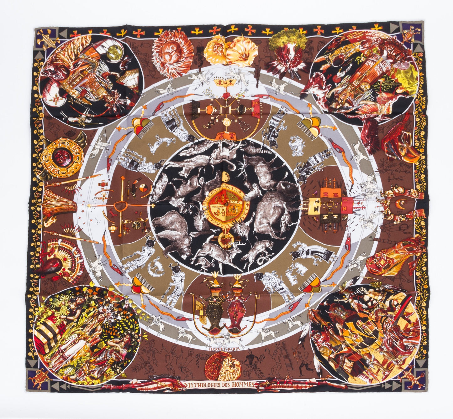 Hermes Mythologies des Hommes Scarf