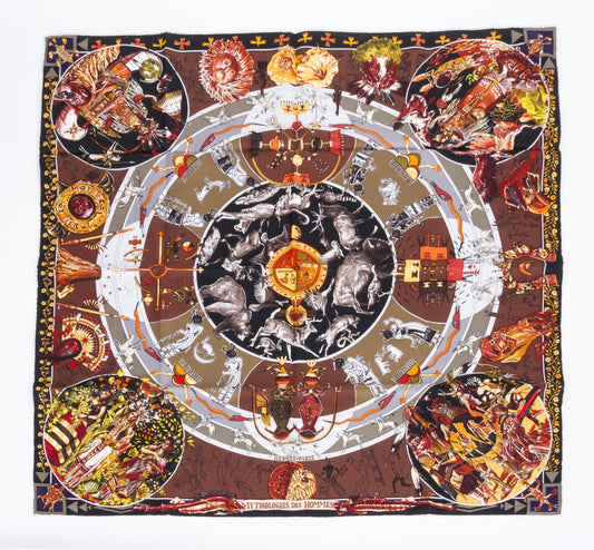 Hermes Mythologies des Hommes Scarf