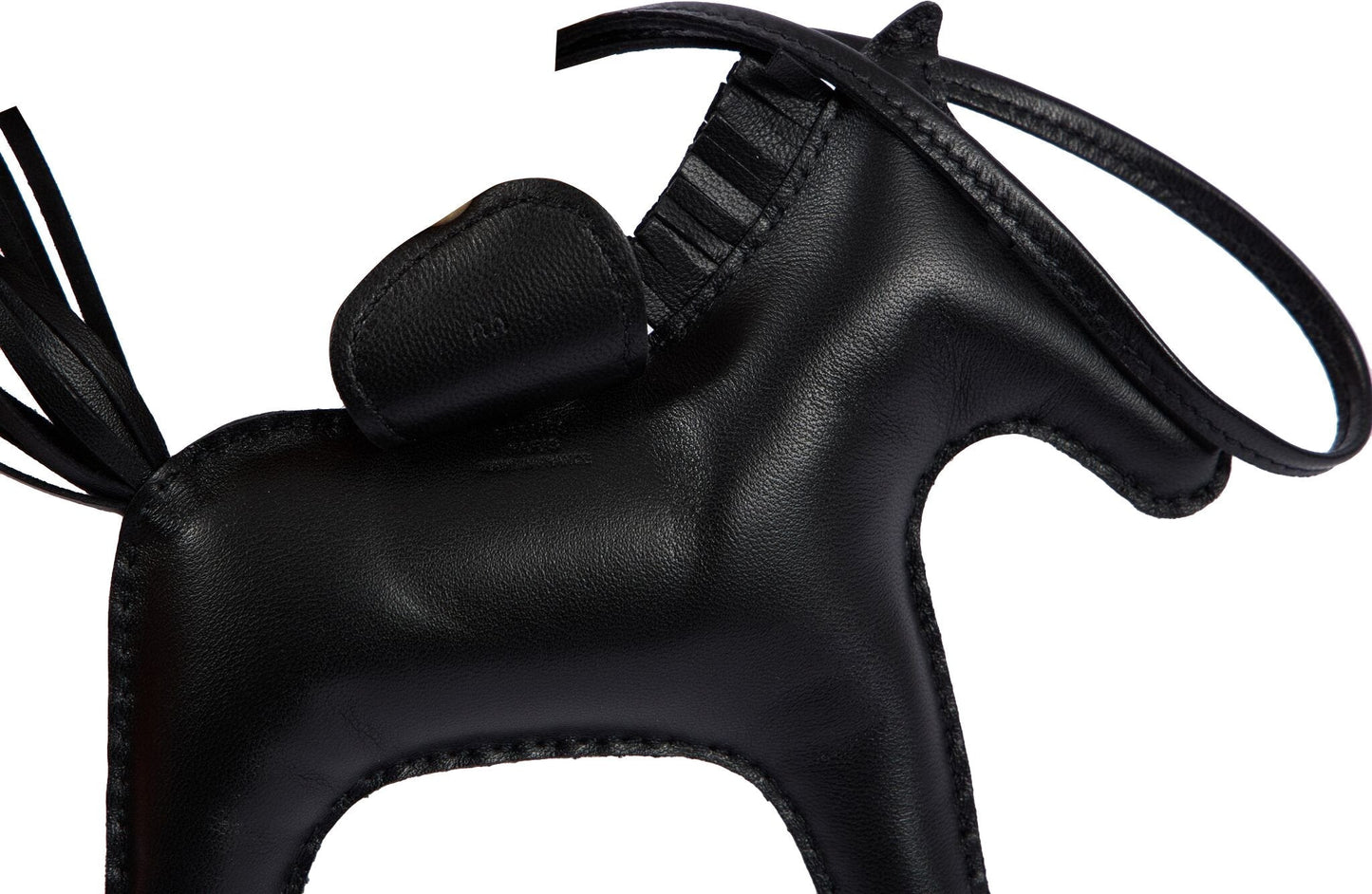 Hermes Black Rodeo GM Charm