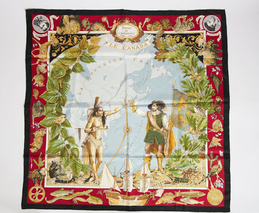 Hermes Samuel de Champlain Scarf