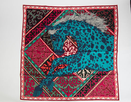 Hermes Au Gallop Scarf