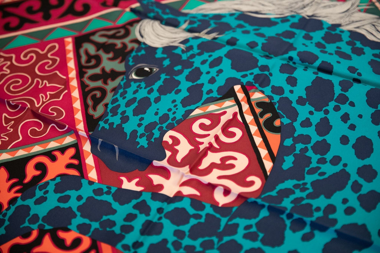 Hermes Au Gallop Scarf