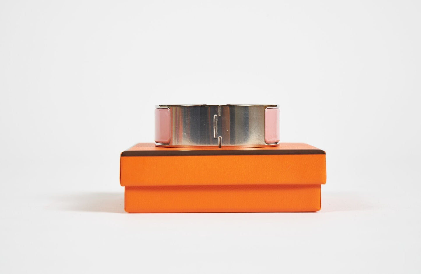 Hermes Rose Clic Clac Bracelet