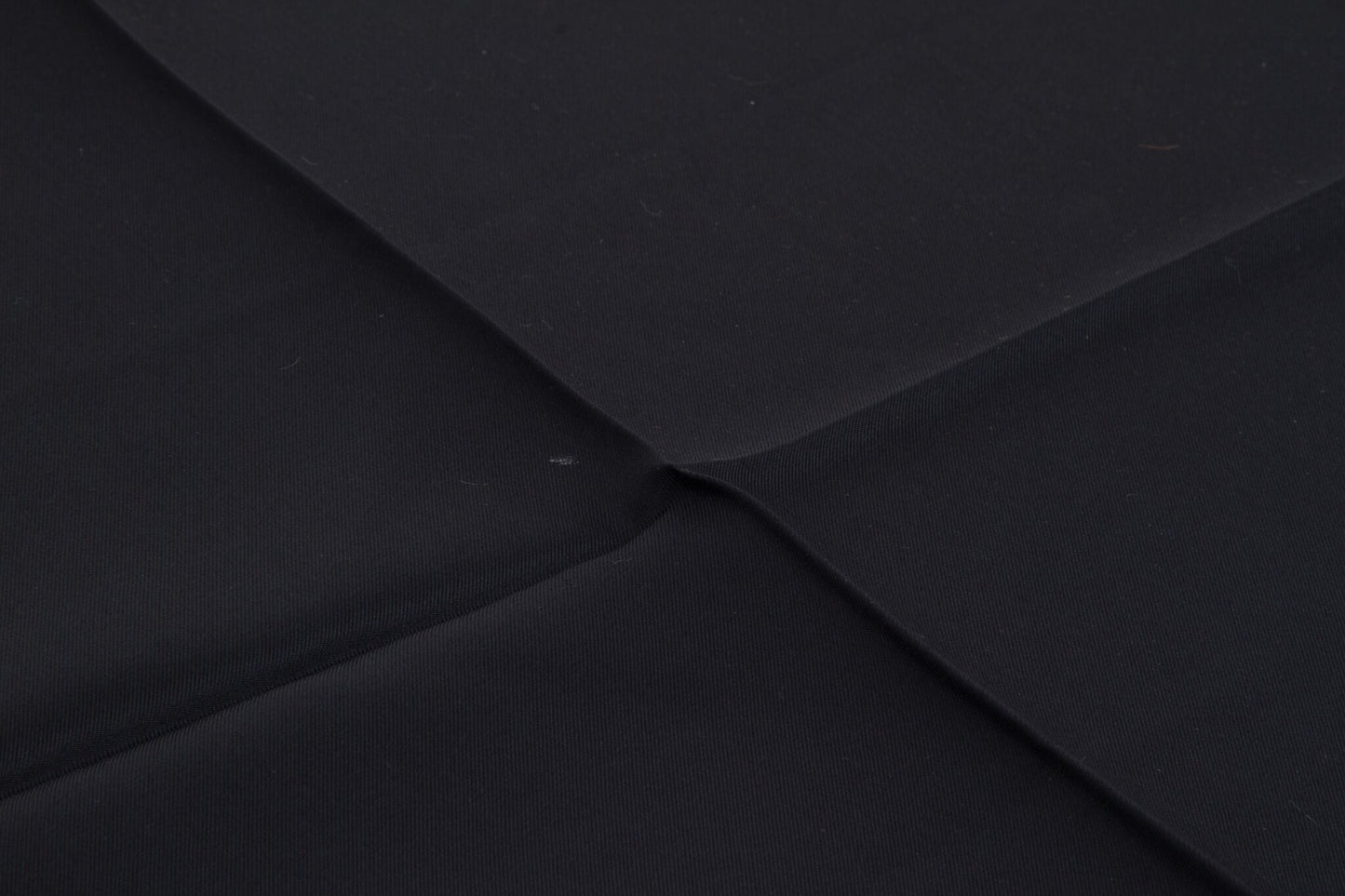 Hermes Black Silk Pochette Scarf