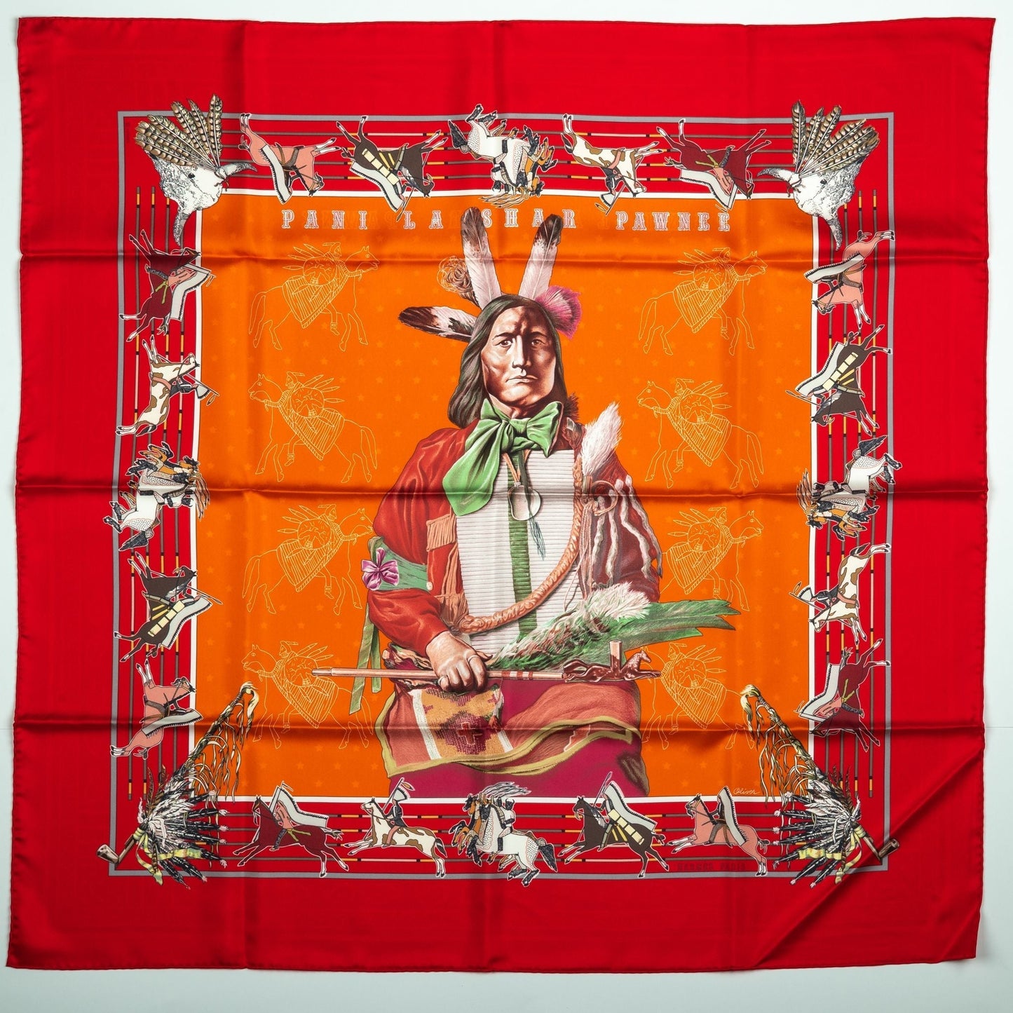Hermes Pawnee Bandana Lim.Ed. Scarf BNIB