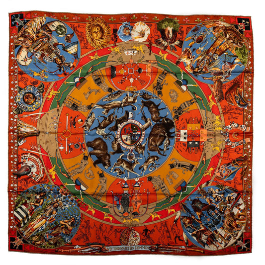 Hermes Collectible Mythologies Scarf