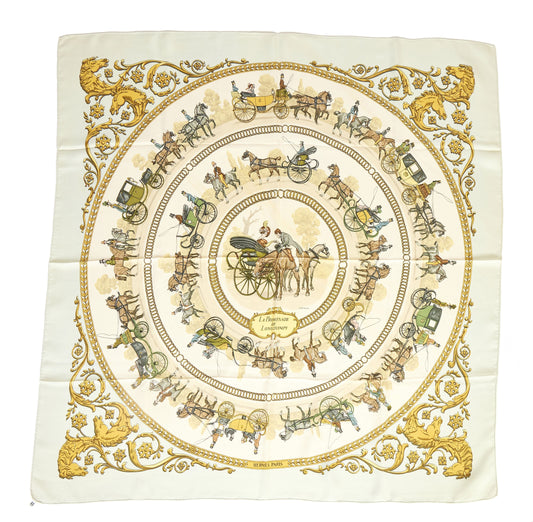 Hermes La Promenade Longchamps Scarf