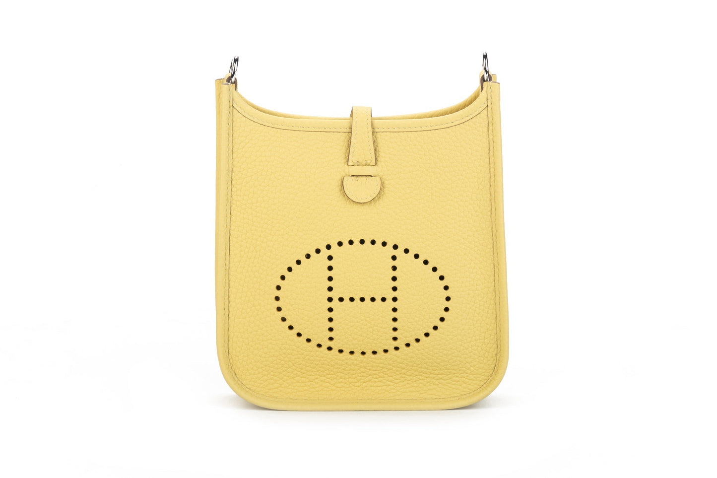Hermes Mini Evelyne Jaune Poussin BNIB