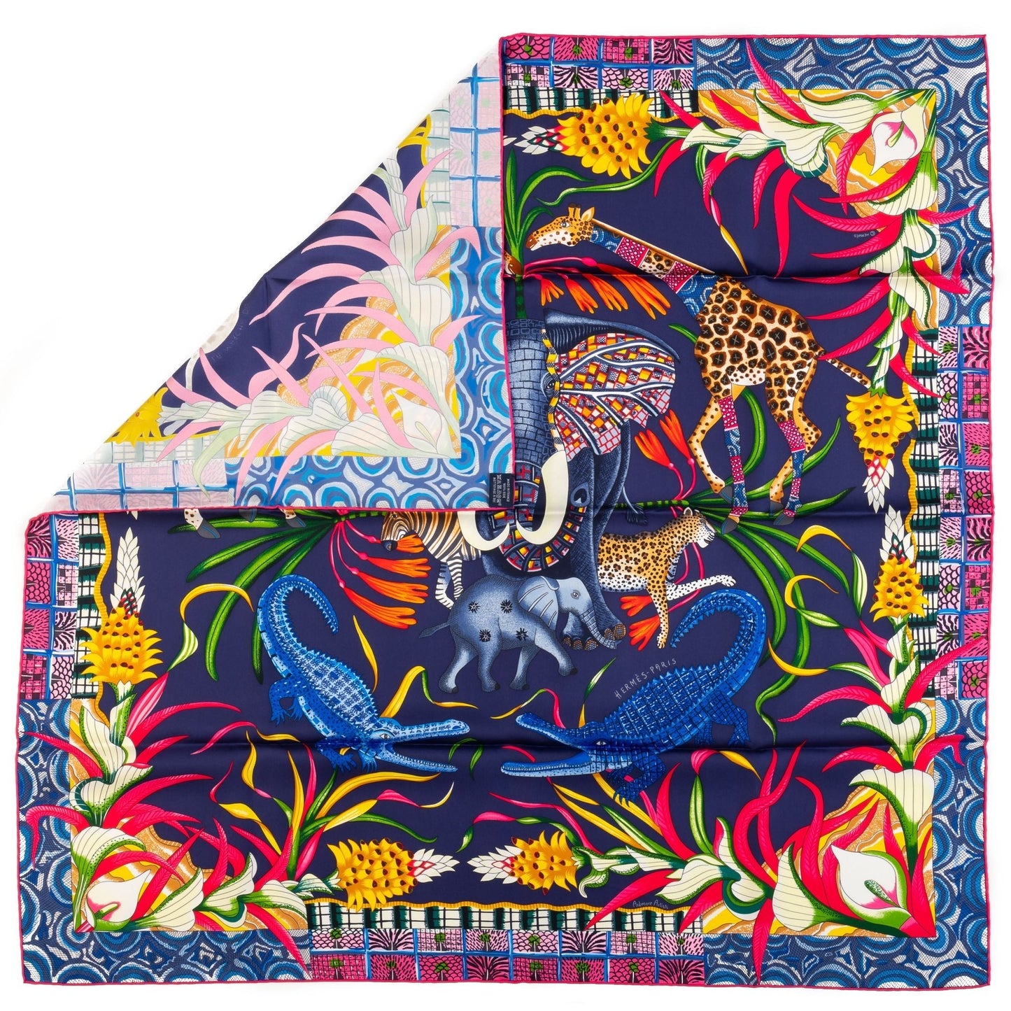 Hermes Le Marche Du Zambeze Scarf