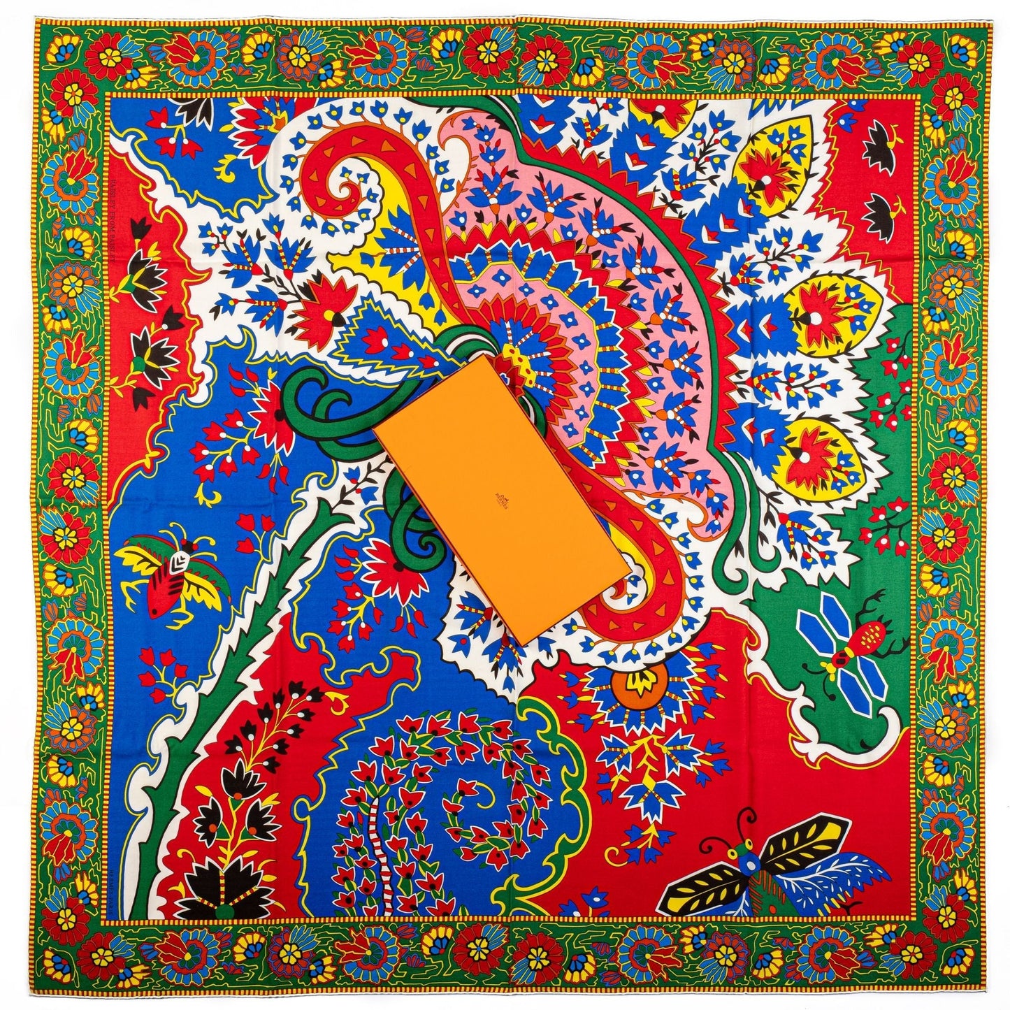 Hermes NIB Paisley from paisley Cashmere