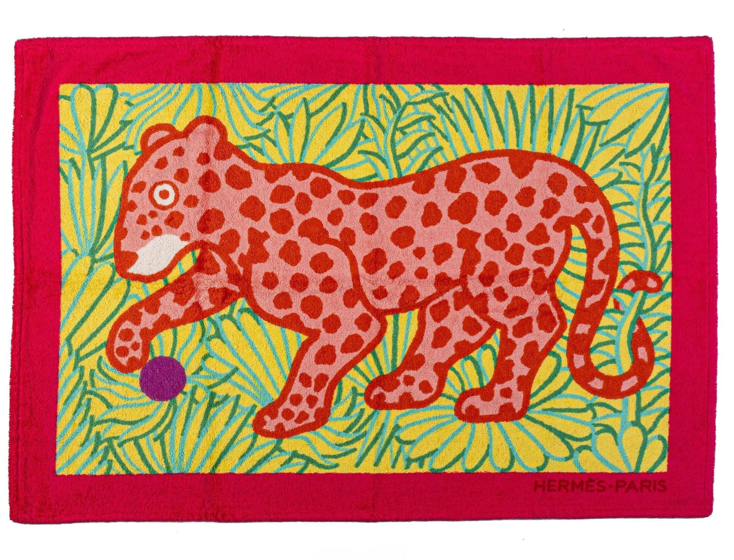 Hermes Jeux dans la jungle Beach Towel