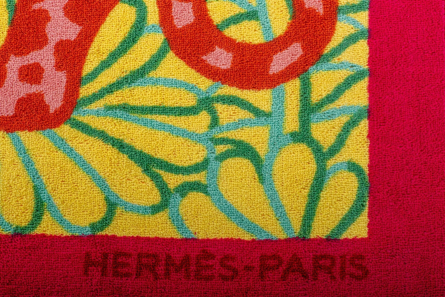 Hermes Jeux dans la jungle Beach Towel