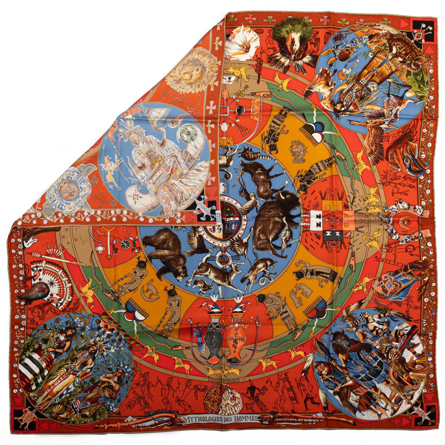 Hermes Collectible Mythologies Scarf