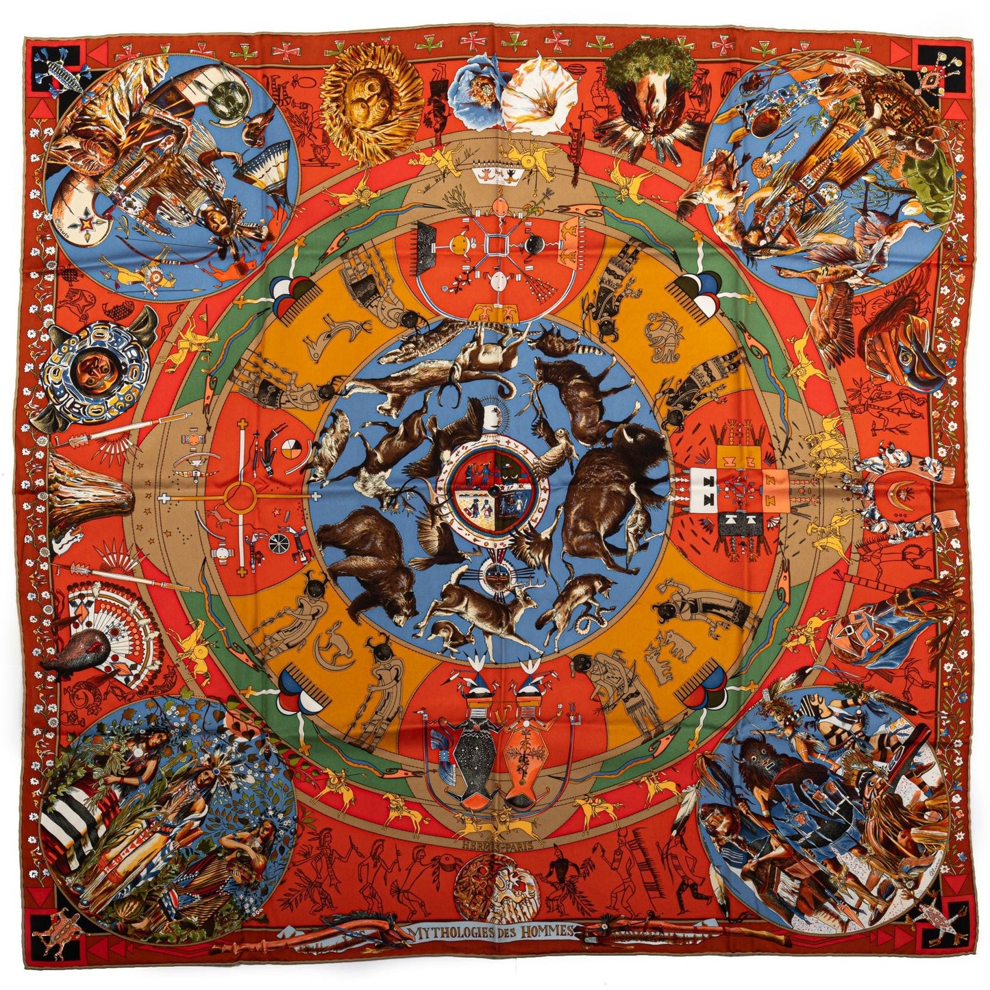 Hermes Collectible Mythologies Scarf