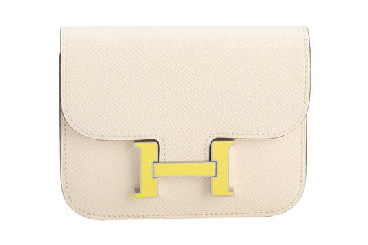 Hermes Craie Constance Slim Wallet Belt