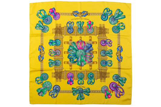 Hermes Les Rubans de Cheval Scarf Metz