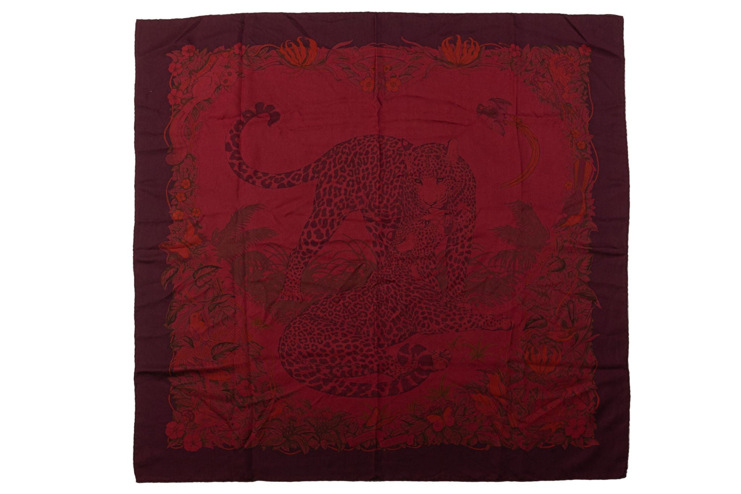 Hermes Lim.Ed. Dye Jungle Love Scarf