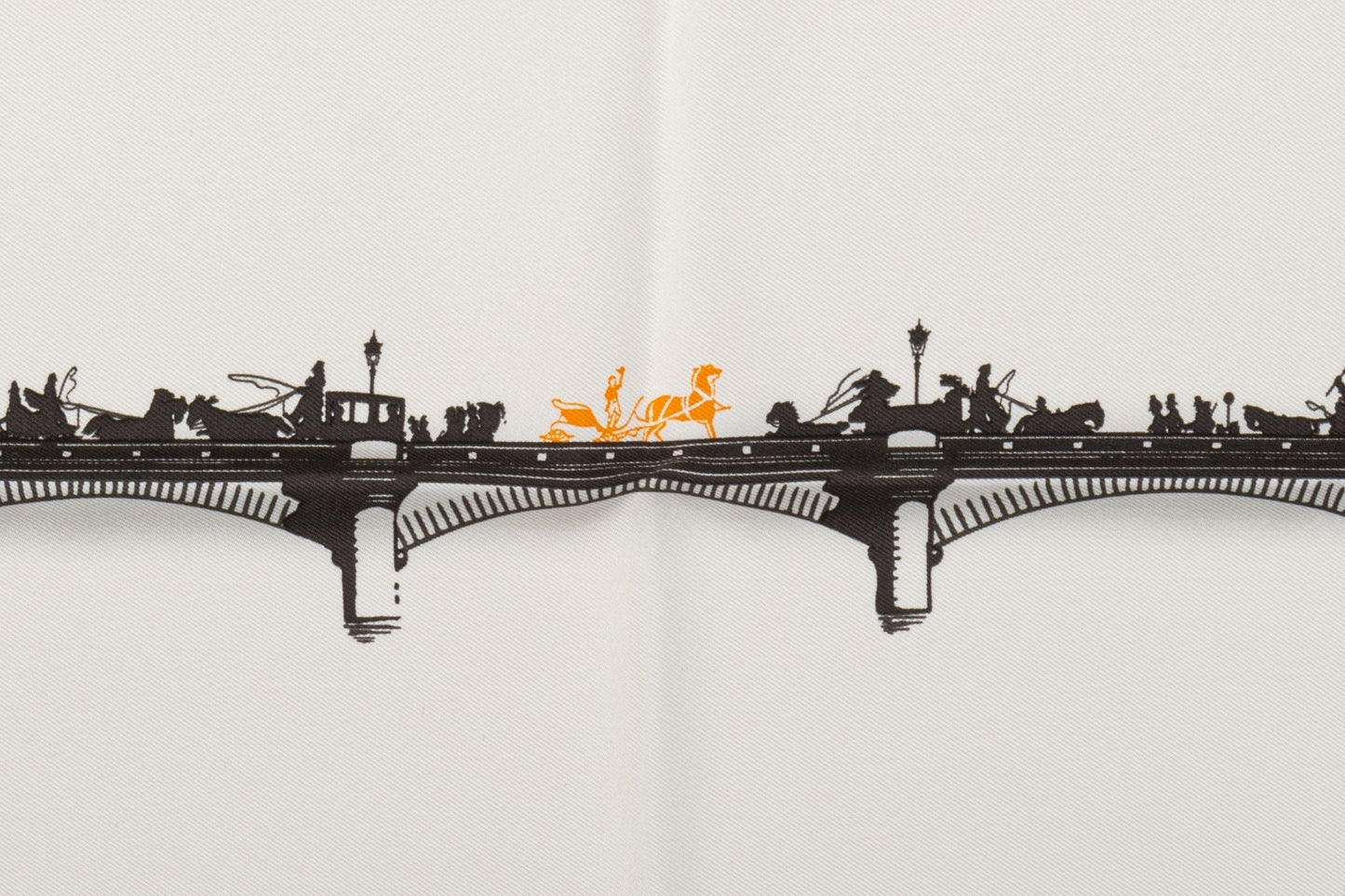 Hermes Le Ponts De Paris Silk Gavroche