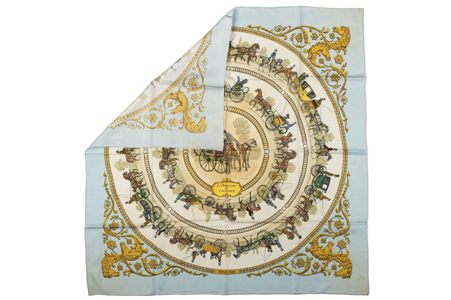 Hermes La Promenade Longchamps Scarf