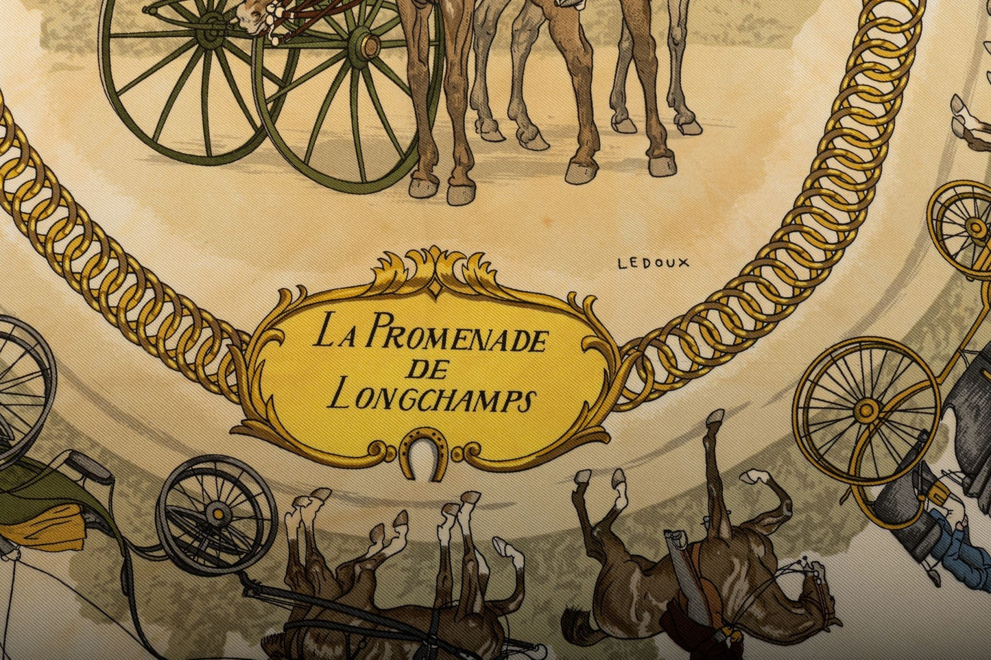 Hermes La Promenade Longchamps Scarf