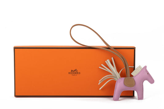 Hermes NIB Roddeo Sm Mauve Sesame