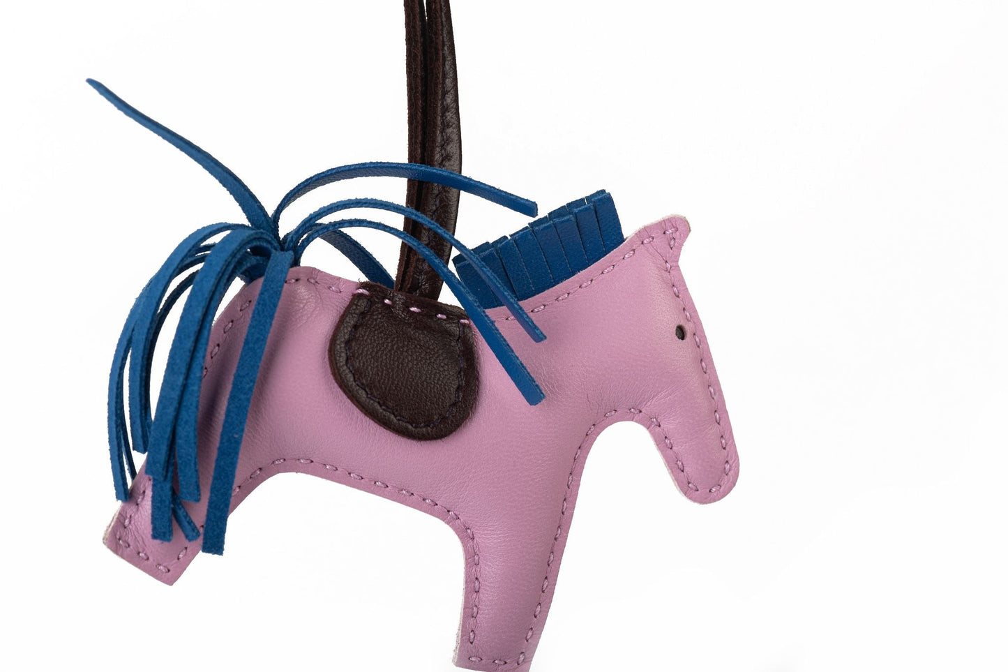 Hermes BNIB Rodeo Small Mauve Blue