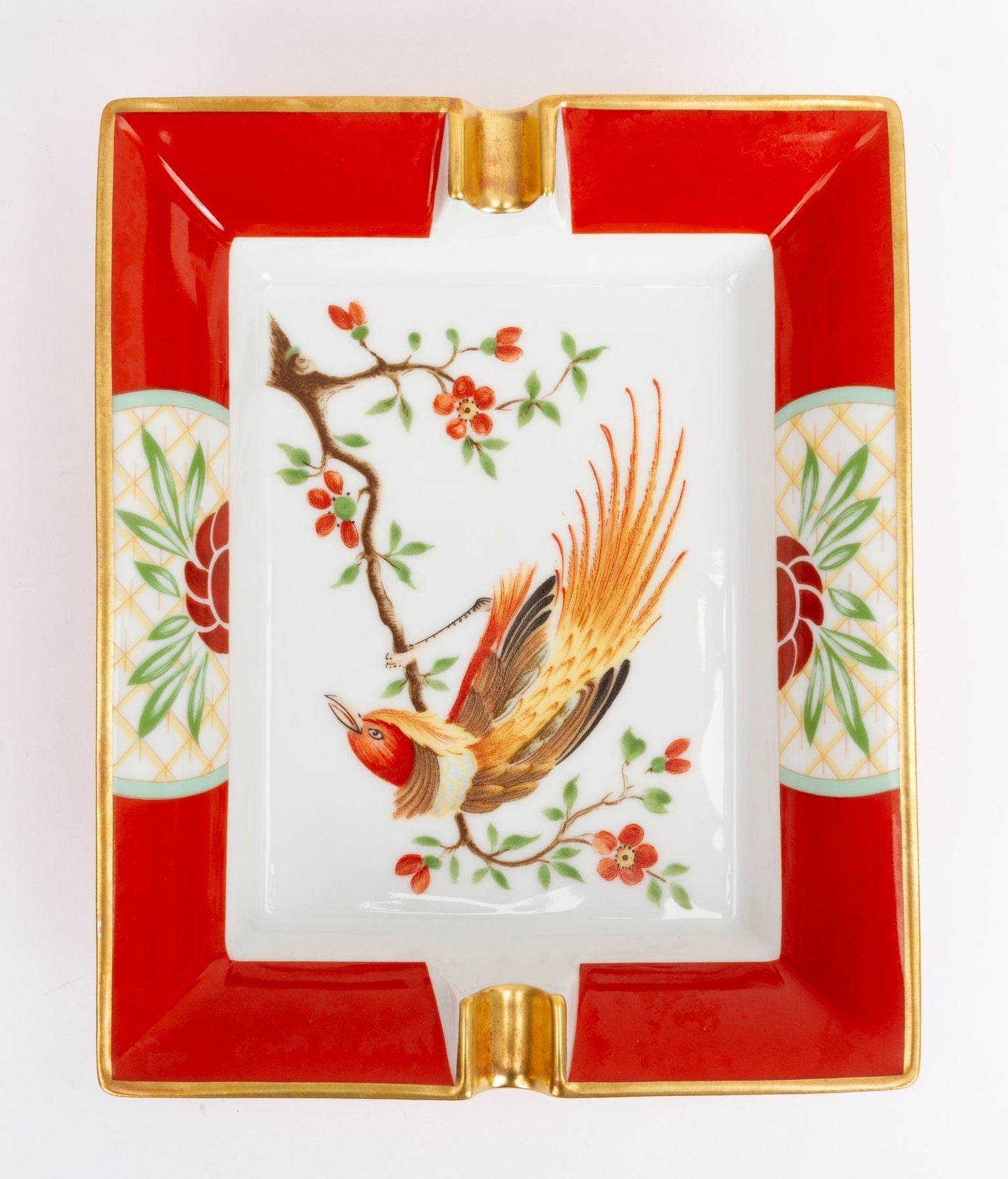 Hermes Vintage Ashtray Exotic Bird