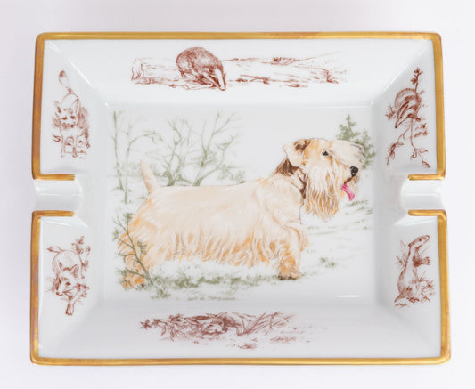 Hermes Vintage Westie Ashtray