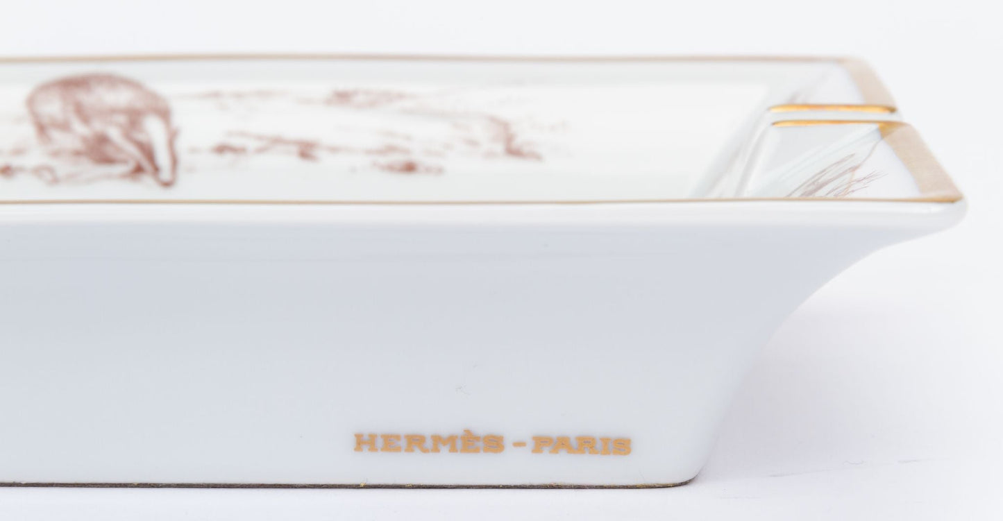 Hermes Vintage Westie Ashtray