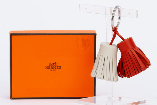 Hermes BNIB Double Carmen Keychain
