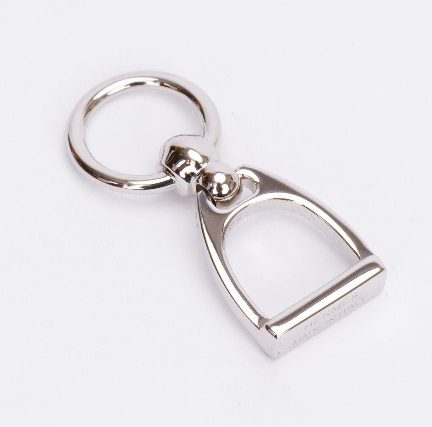 Hermes BNIB Palladium Scarf Ring