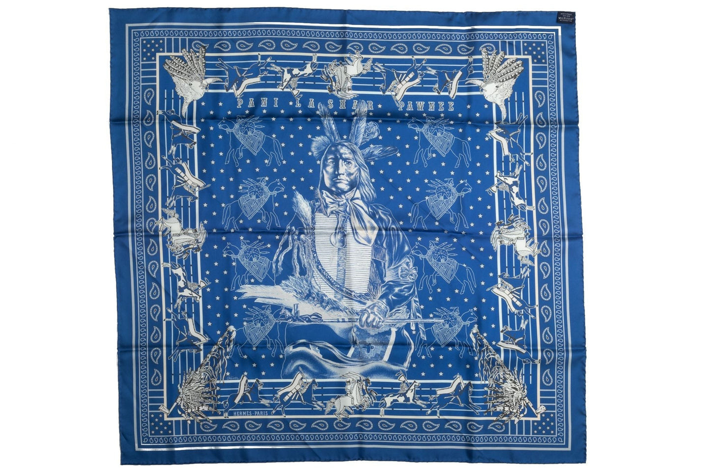 Hermes Lim. Ed. Pawnee Bandana Scarf