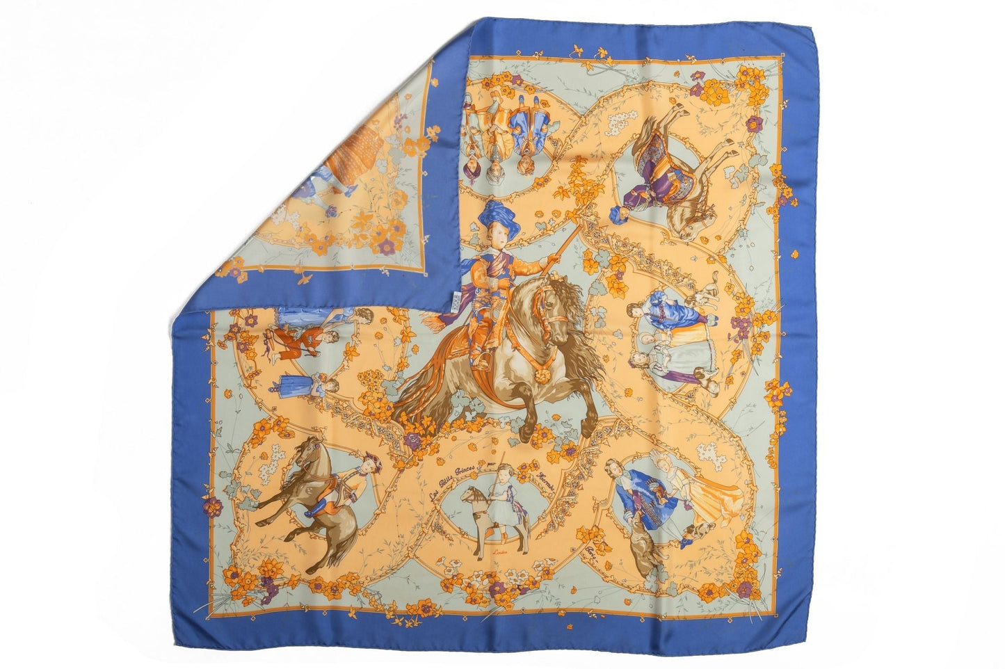 Hermes Petit Prince Silk Scarf