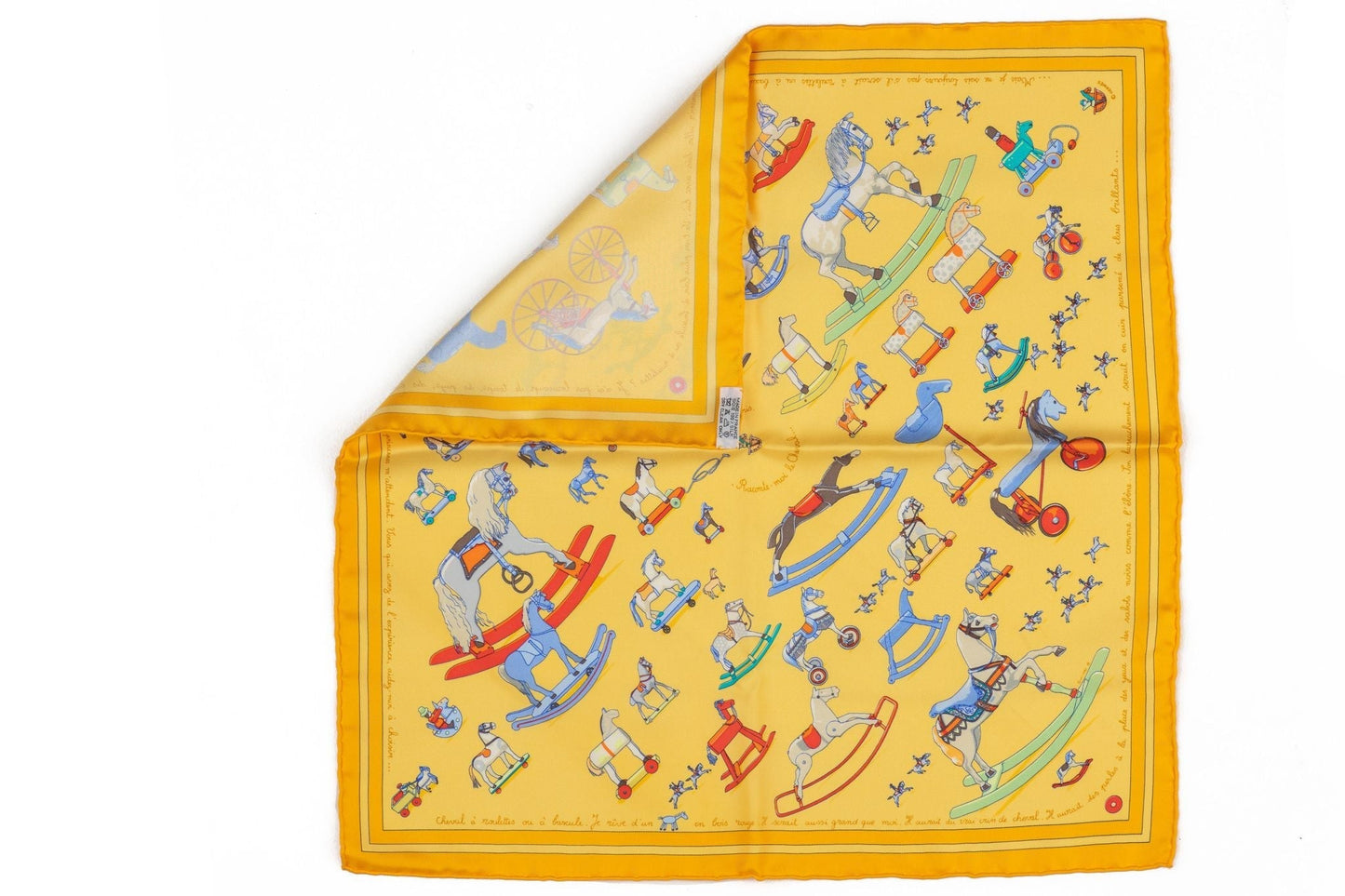 Hermes NIB Raconte Moi Le Cheval Scarf