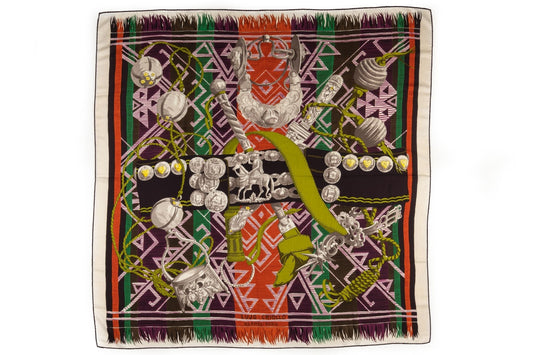 Hermes Lujo Criollo Cashmere Shawl