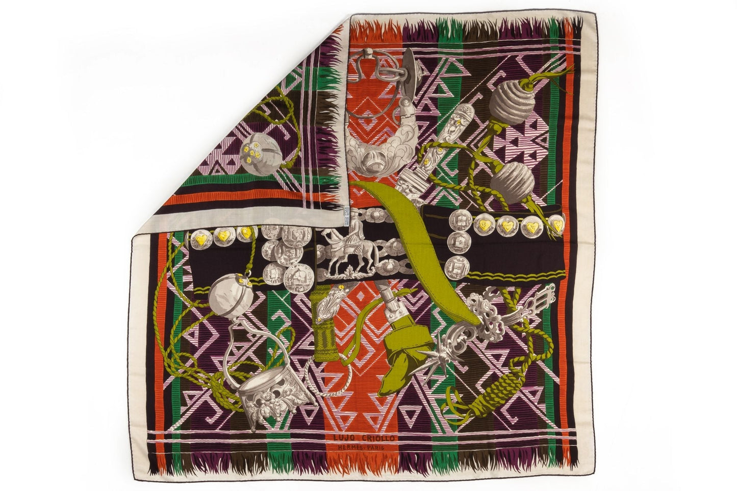 Hermes Lujo Criollo Cashmere Shawl