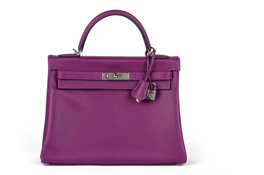 Hermes Kelly 32 Verso Anemone Thalassa