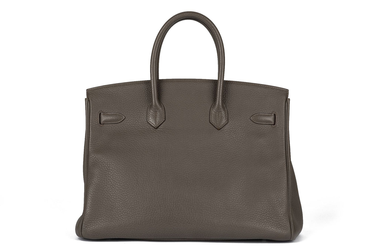 Hermes Birkin 35 Etain Clemence Leather