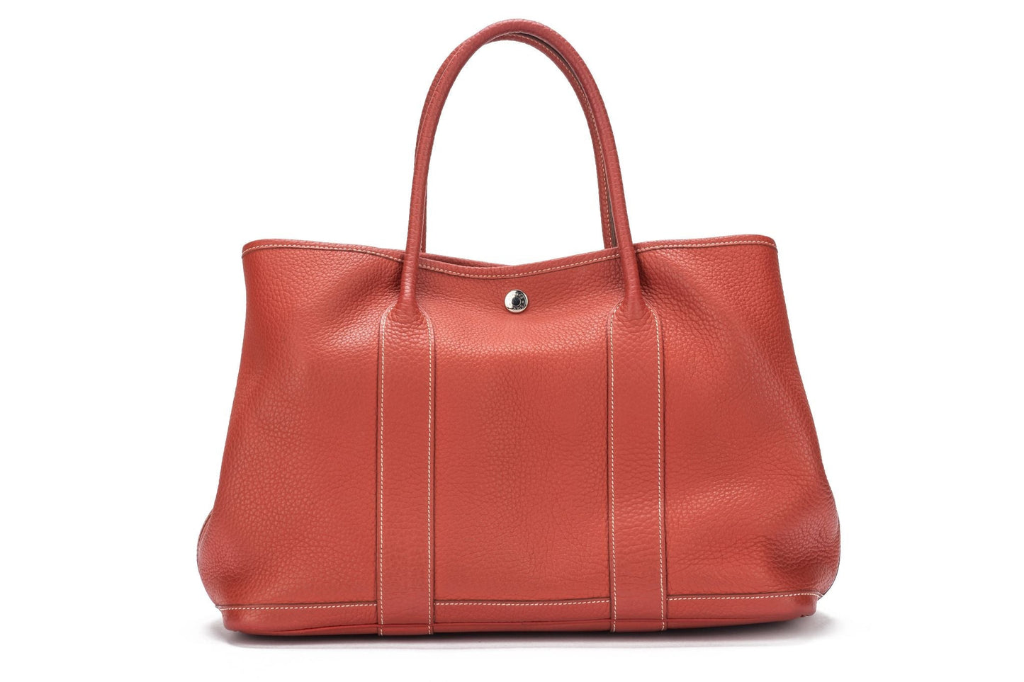 Hermes Large Garden Party Bag Sanguine