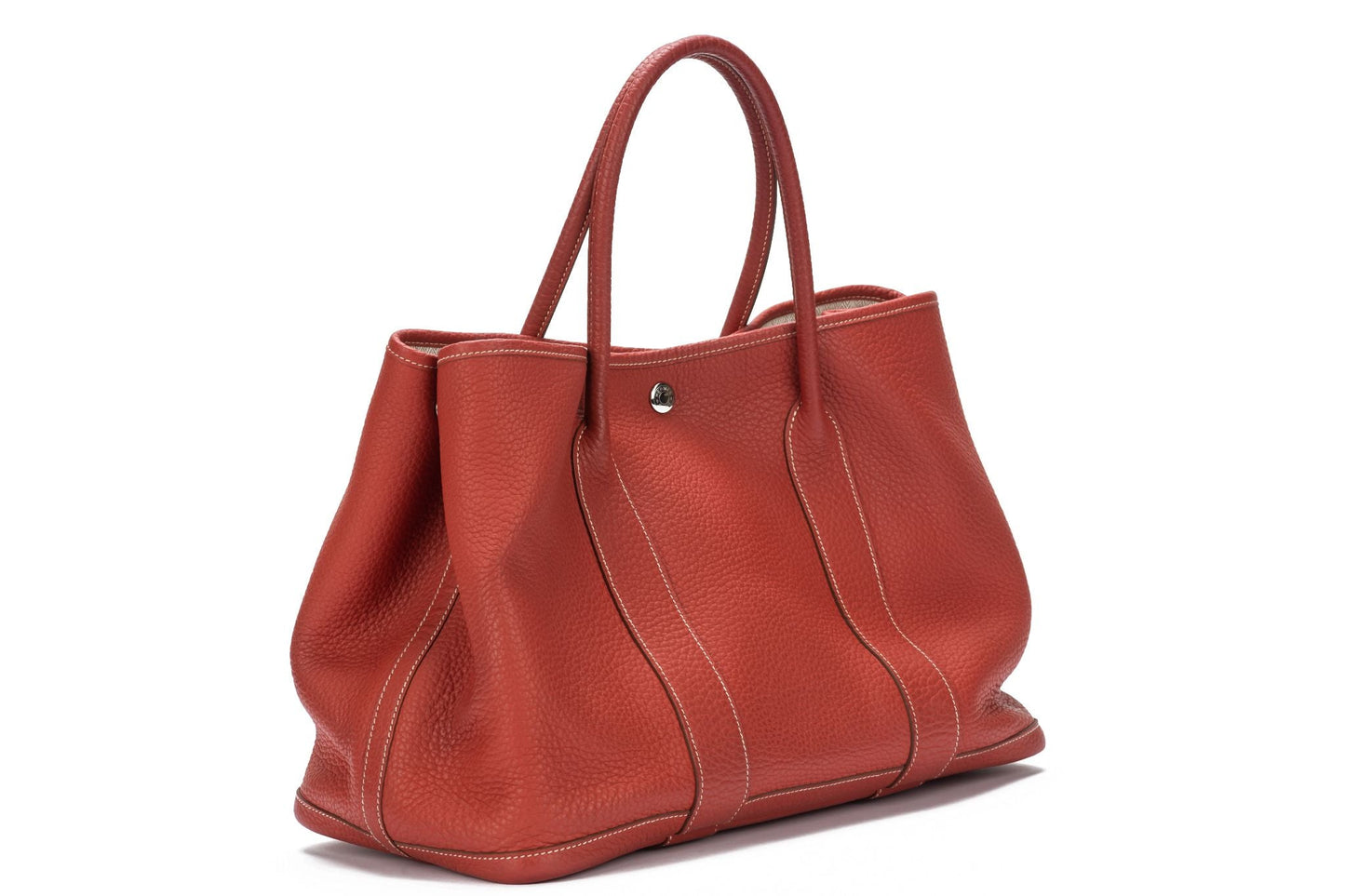 Hermes Large Garden Party Bag Sanguine
