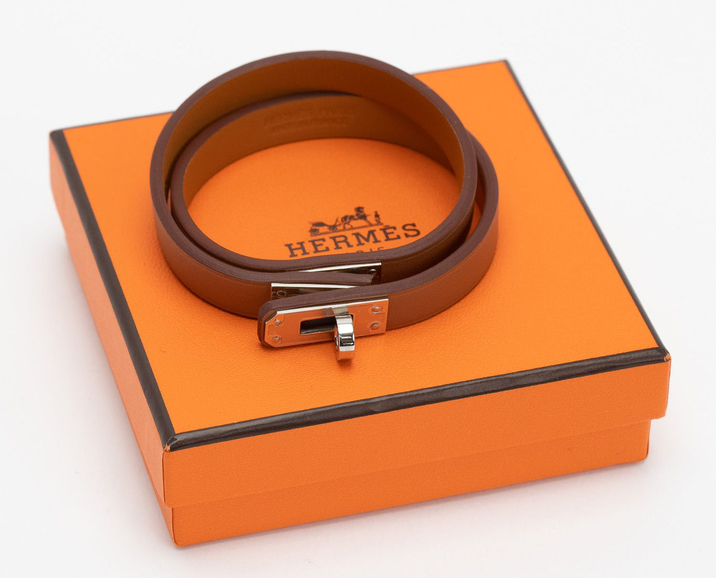 Hermes BNIB Mini Kelly Wrap Bracelet