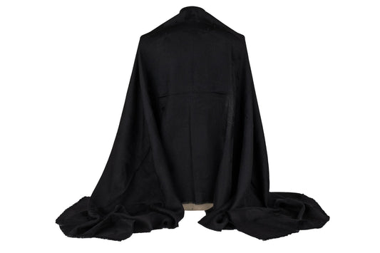 Chanel Black Cashmere Shawl